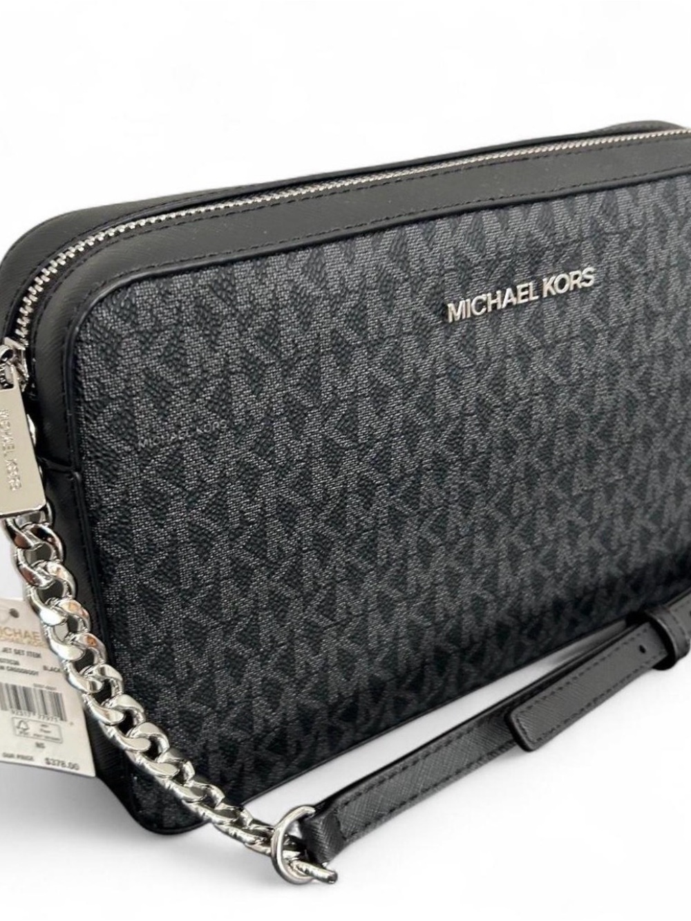 Michael Kors Jet Set Logo Crossbody Bag